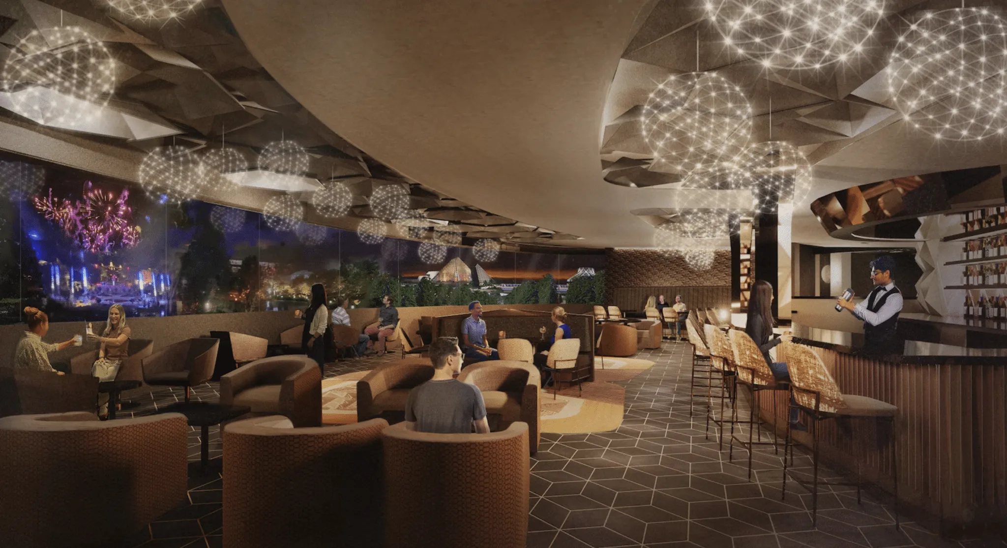 GEO 82 Lounge, Concept Art