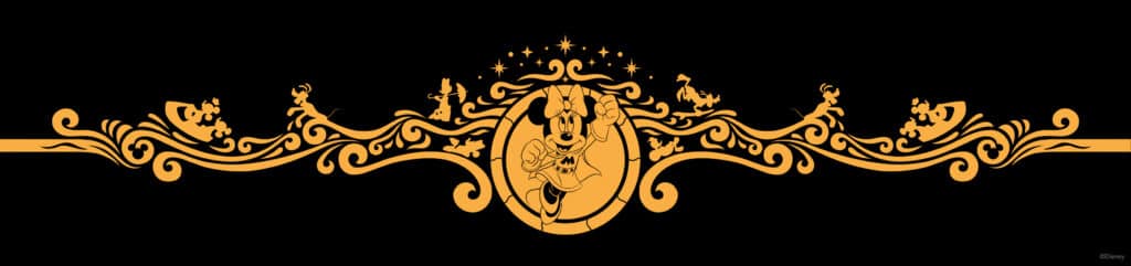 a cartoon character in a circle with a black background