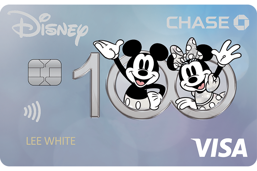 a credit card with cartoon characters