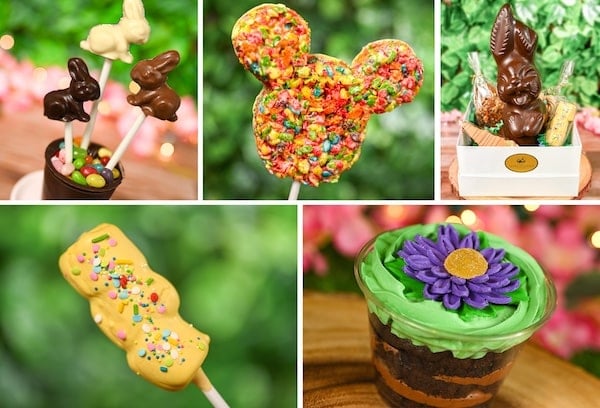 a collage of chocolate candies