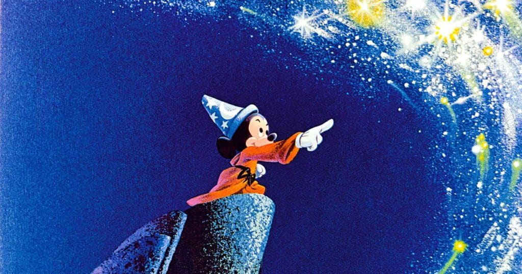a cartoon of a cartoon character pointing at a comet